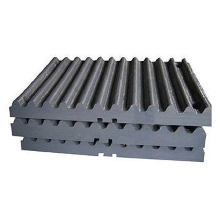 High Manganese Steel Jaw Crusher Spare Parts Jaw Plate for Crushing Rock