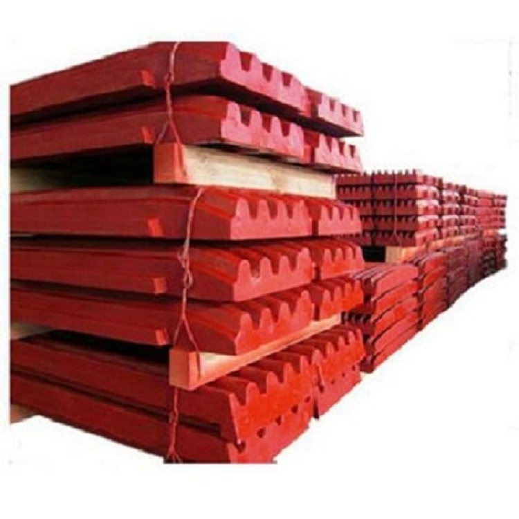 China Manufacturing Plant High Manganese Steel Casting Jaw Crusher Jaw Plate