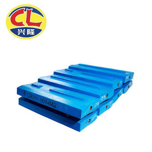 High manganese steel blow bar for impact crusher spare parts