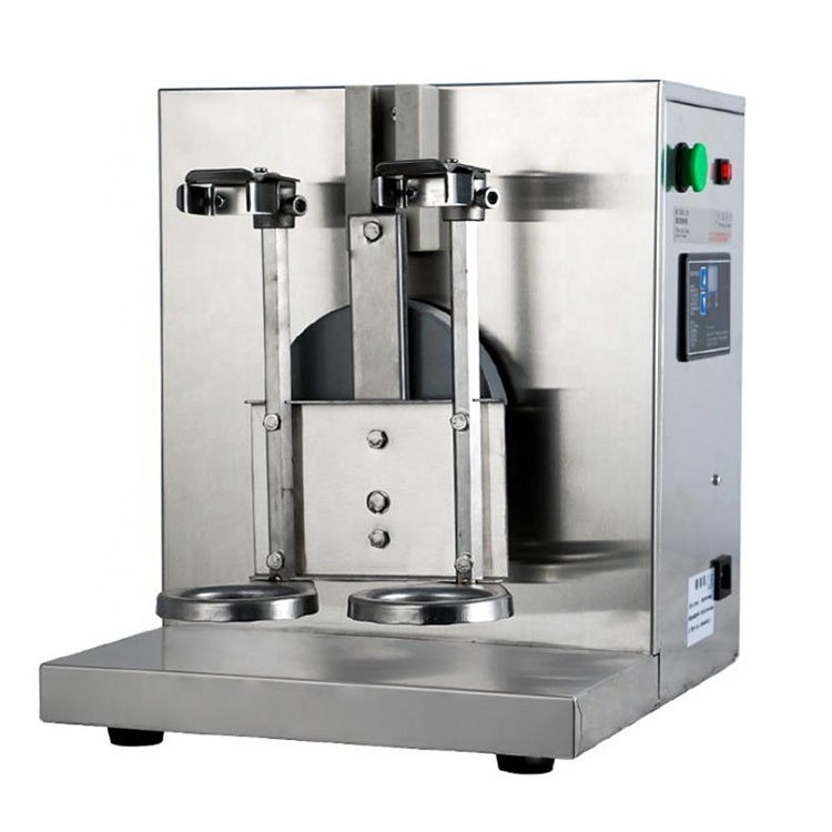 Commercial Milk Tea Bottle Shaking Machine Double 2 cups Bubble Tea Shaker Machine for Sale