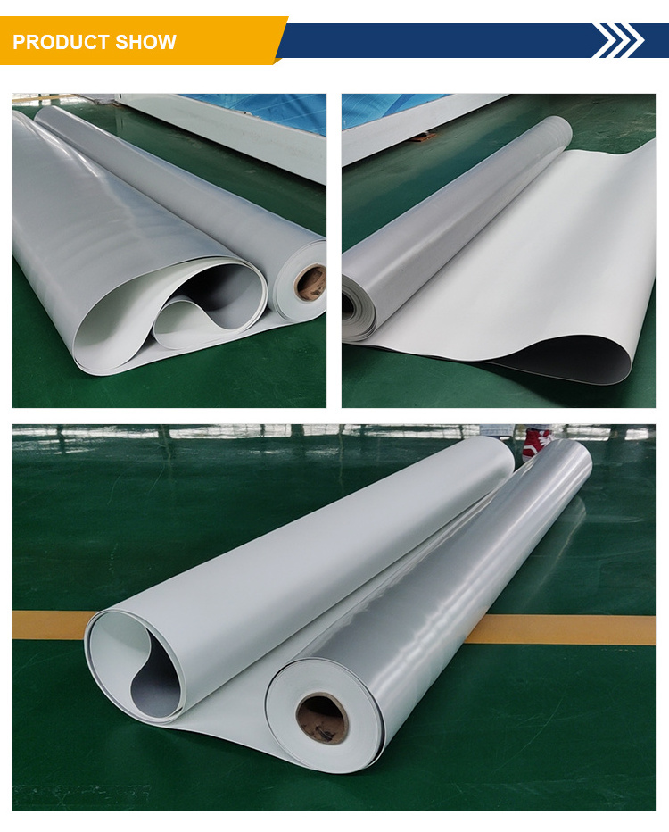 1.0mm 1.5mm 2.0mm TPO EPDM PVC Roofing Membrane for Waterproof Project for Industrial and Building