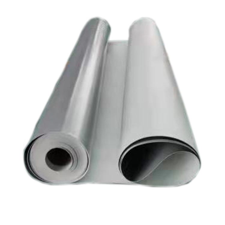 1.2mm thick Metal roof reinforced polyolefin waterproof film TPO waterproof roll material