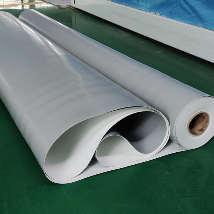 1.2mm thick Metal roof reinforced polyolefin waterproof film TPO waterproof roll material