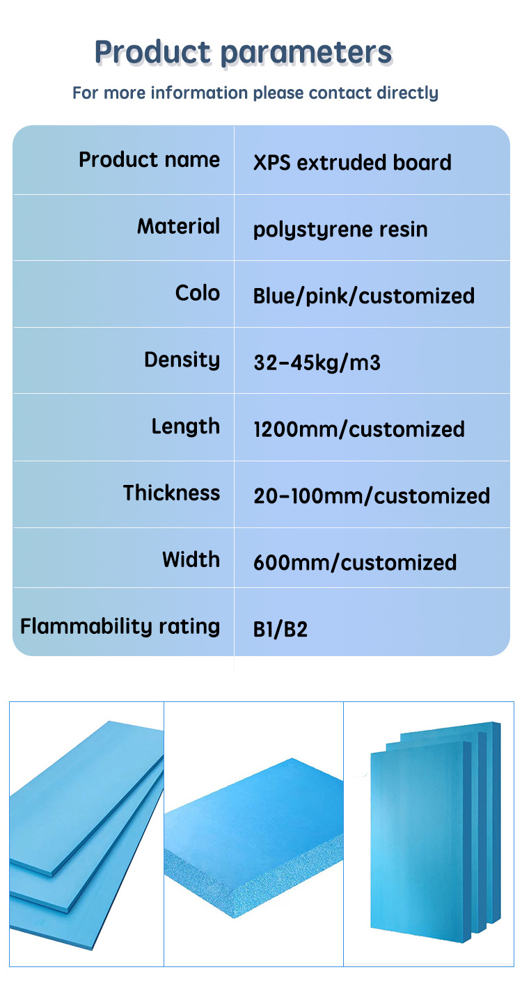 Extruded polystyrene XPS foam board  high-density polyurethane foam board xps wall panel