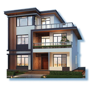 Factory price cheap modern luxury prefab house quick build design modern prefab house steel kit homes prefab houses