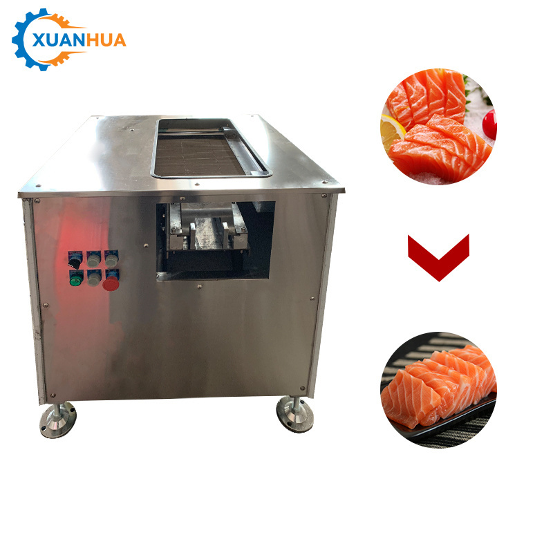 anchovy fish processing machine bluefin tuna fish filleting cutting equipment with 24 hours online after-sale service