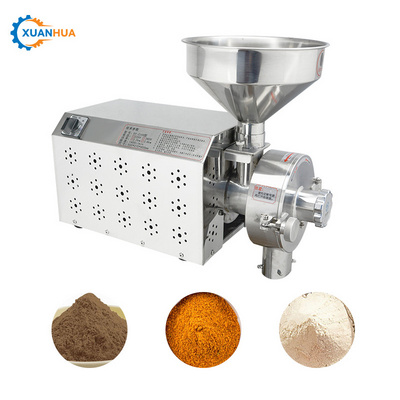 manual electric food semolina corn cob grinder sweet potato coconut peanut powder wheat mill yam flour making processing machine