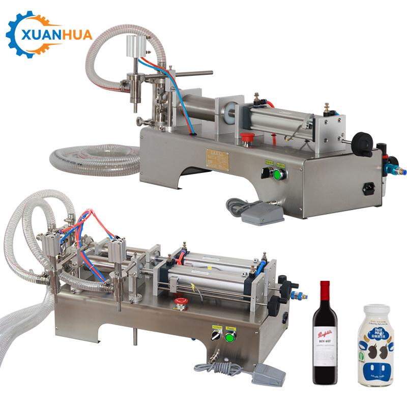 semi automatic liquid filling machine  liquid essential oil bottle lemonade liquid filling machine