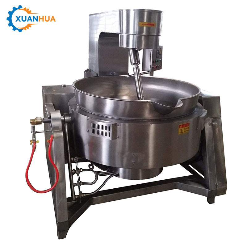 Electric jam industrial cooking ghee commercial cooking candy dumpling chicken sugar seafood stainless steel milk can boiler