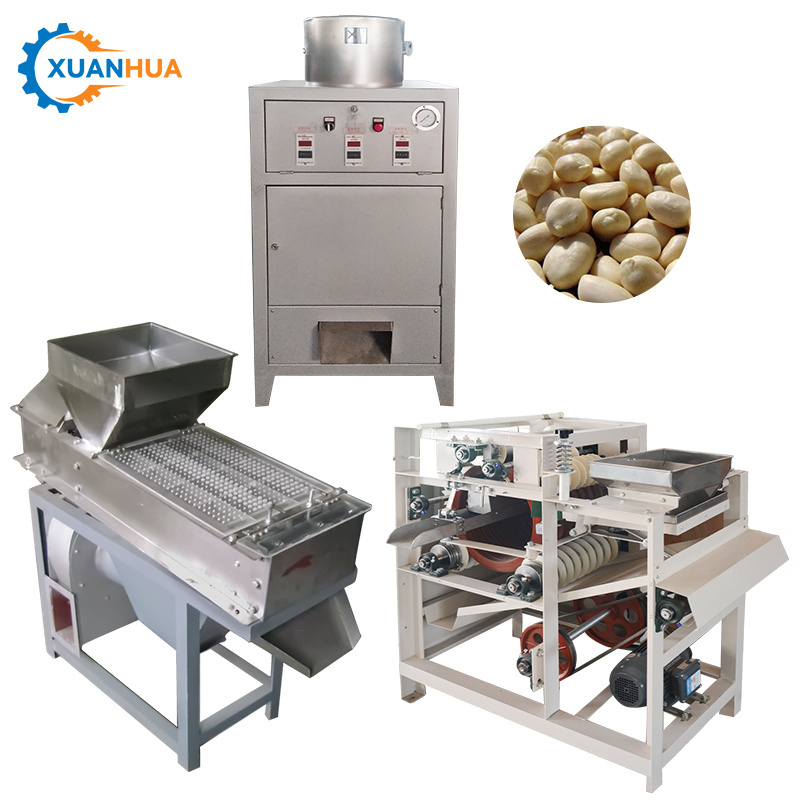 small sunflower seed peeler machine with beans nuts almond peanut peeling machine