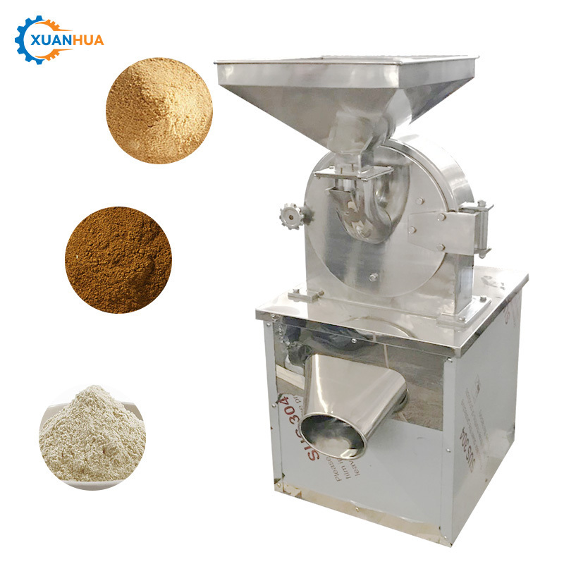 factory sale commercial manual coriander corn cob crop dried fruit grinder flour milling machine with 12 months warranty