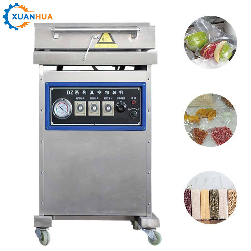 Factory direct sales good air tightness vacuum pack sealer packing machine for food