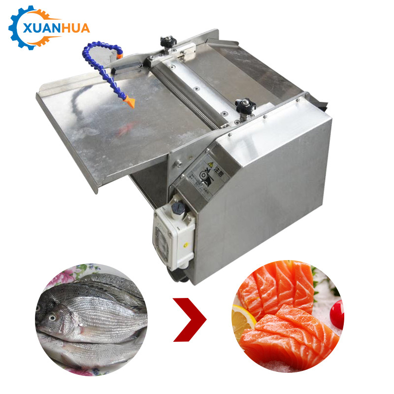 anchovy fish processing machine bluefin tuna fish filleting cutting equipment with 24 hours online after-sale service