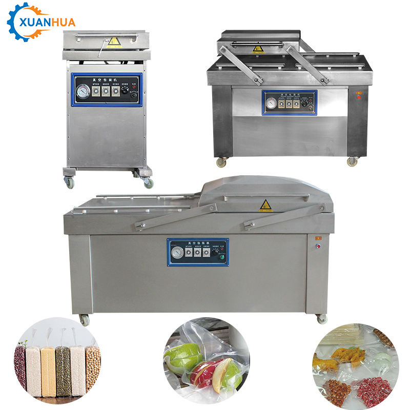 Factory direct sales good air tightness vacuum pack sealer packing machine for food