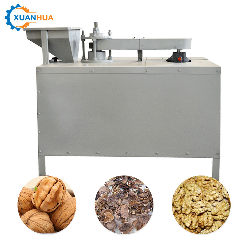 Automatic Cracker Sheller Walnut Nuts Pecan Almond Shelling Machine Pine Nut Cracking Machine