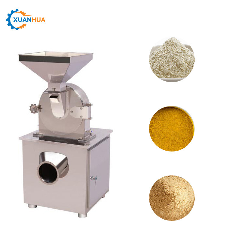 manual electric food semolina corn cob grinder sweet potato coconut peanut powder wheat mill yam flour making processing machine