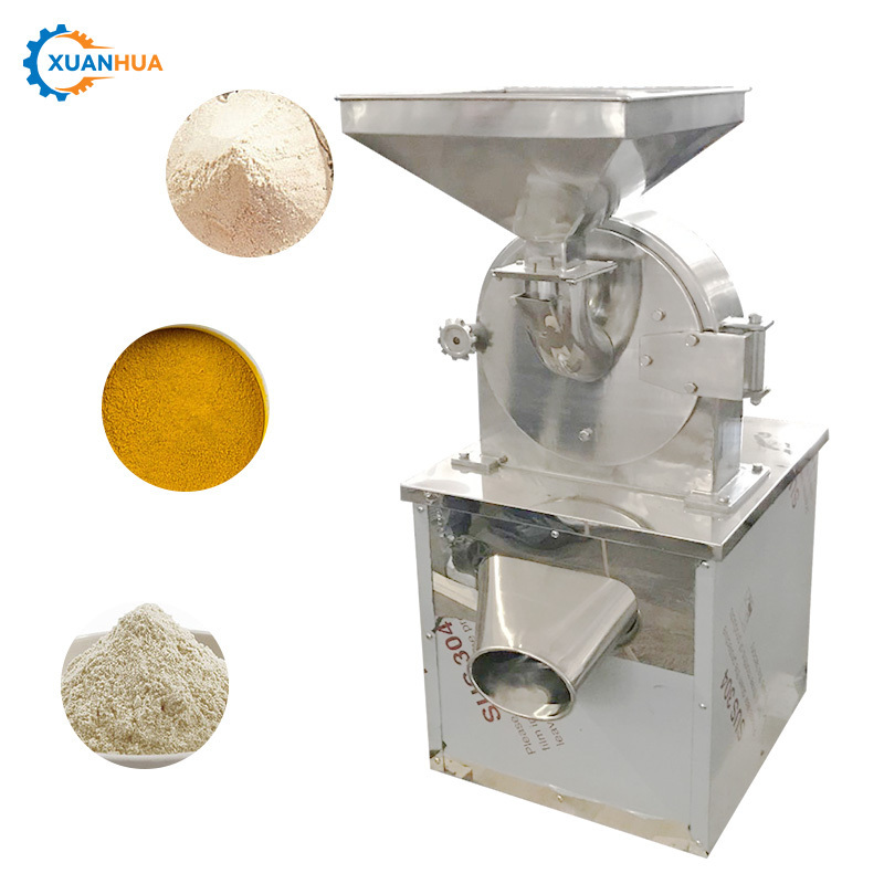 factory sale commercial manual coriander corn cob crop dried fruit grinder flour milling machine with 12 months warranty