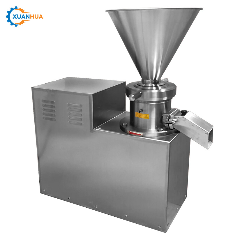 stainless steel tomato grinder processing machine seafood chili sauce peanut butter colloid mill mustard paste making machine