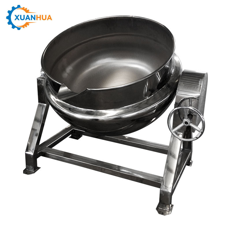 Electric jam industrial cooking ghee commercial cooking candy dumpling chicken sugar seafood stainless steel milk can boiler