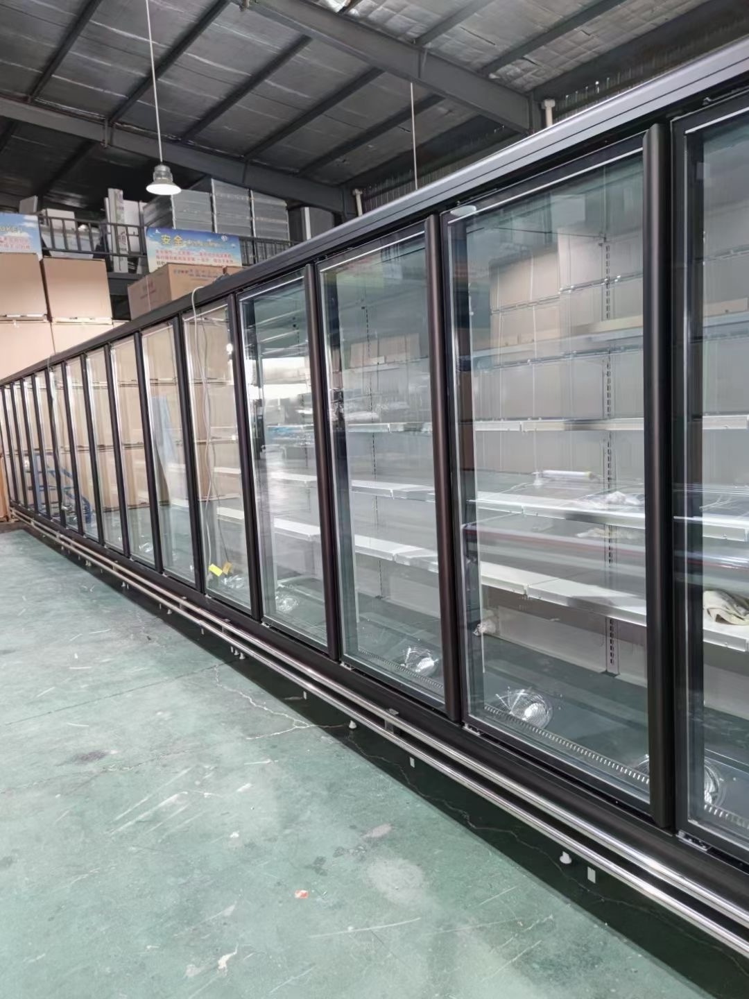 commercial glass door beverage beer display fridge Pepsi cooler refrigerator chiller showcase