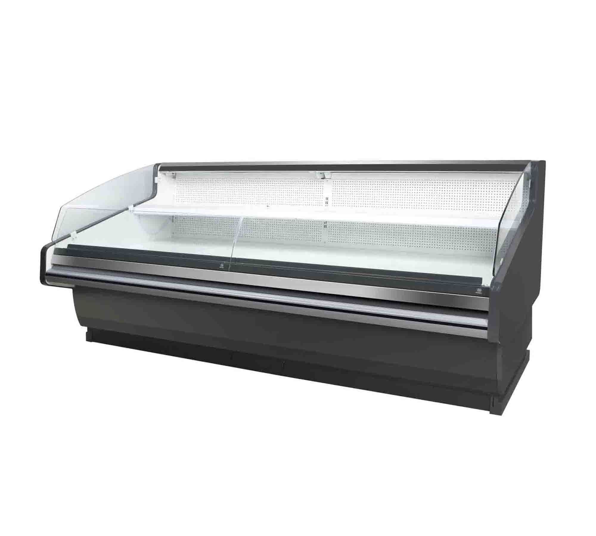 Hot sale deli refrigerator / Fan cooling meat display refrigerator / supermarket fresh meat counter with LED light