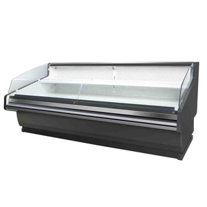 Hot sale deli refrigerator / Fan cooling meat display refrigerator / supermarket fresh meat counter with LED light