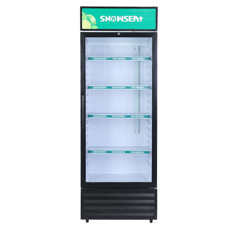 Supermarket Commercial Display Case Coca Fridge Cola Chiller Beverage Cooler Glass Door Refrigerator Display vertical showcase