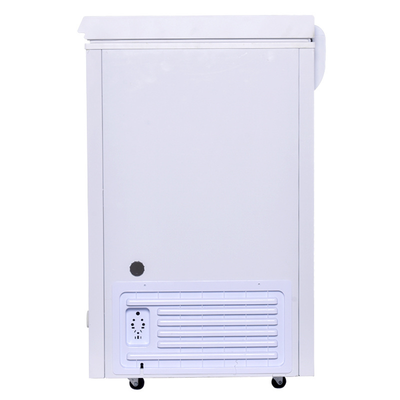 CE CB Approved BCD-418 Snowsea Fridge and Double temperature deep freezer Double Door Top Open Door chest gas freezer