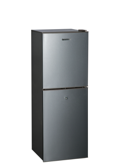 BCD-126A Snowsea Mini Double door refrigerator Upright Vertical Fridge Freezer For Home table top fridge