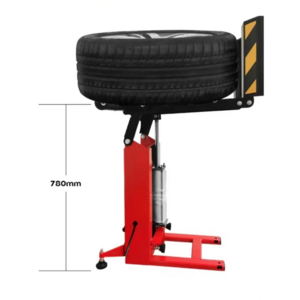 Dengshu tire lifter for tire changer wheel 80KG Hot Sale Penumatic 80kgs Wheel Lift for Wheel Balancing Machine