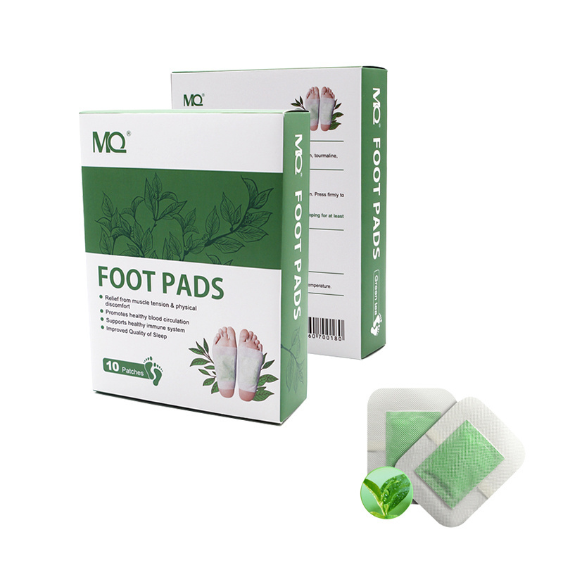 Original factory Customized Natural Herbal and Bamboo Slimming 2 in 1 Detox Foot Patch