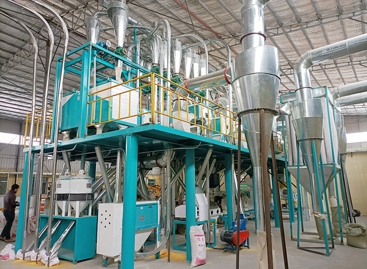 Full Automatic Corn Maize Mill Machine maize milling machinery