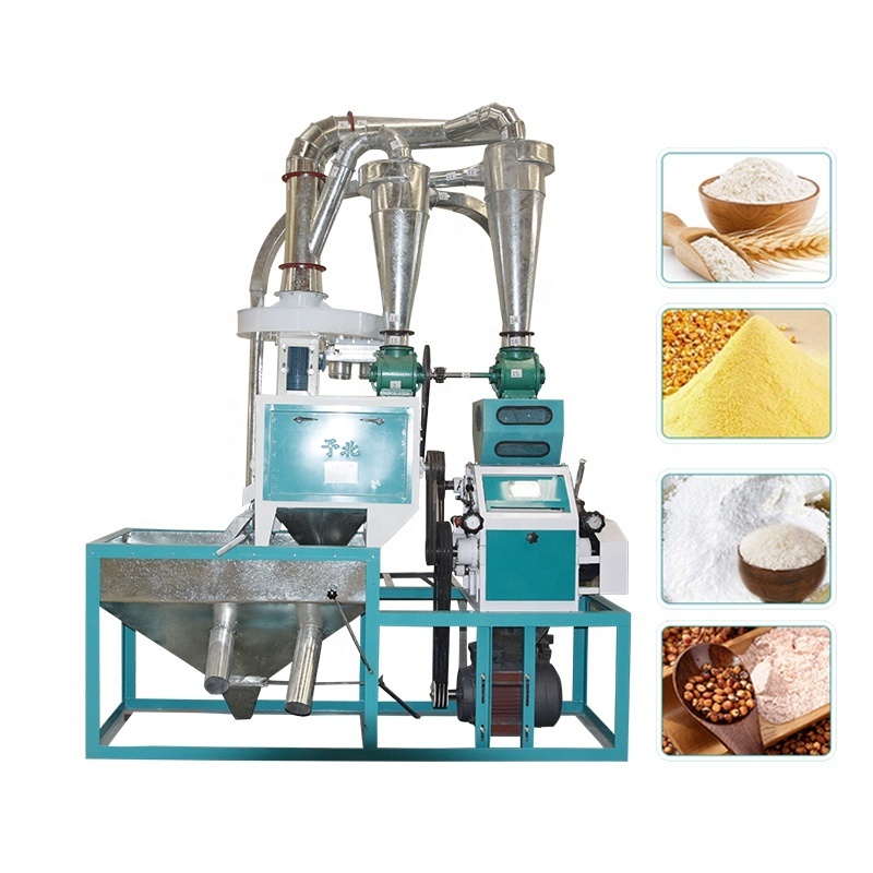 Wheat Maize Corn Rice Flour grinding machine price flour milling machine for home use