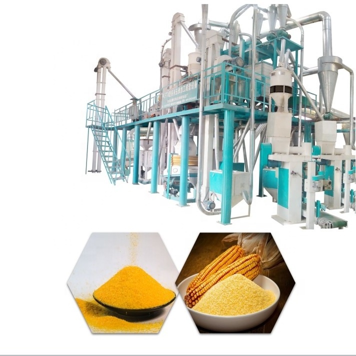 Full Automatic Corn Maize Mill Machine maize milling machinery