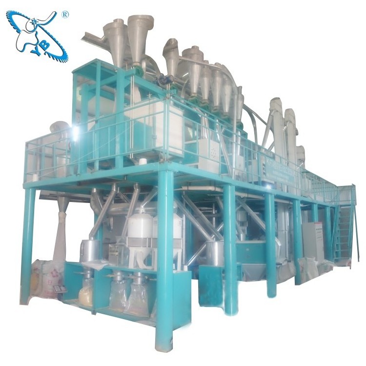 Full Automatic Corn Maize Mill Machine maize milling machinery