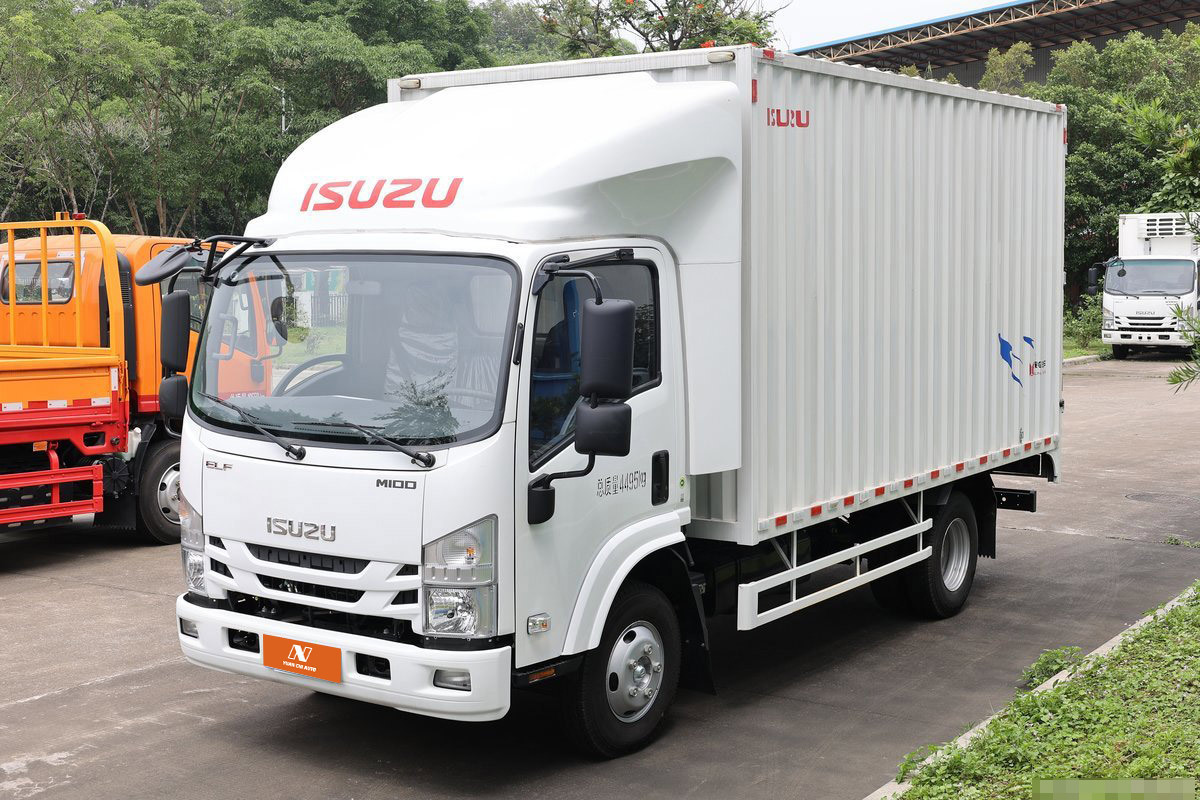 isuzu M100 van-type light cargo truck 120Ps 4.17m 4.205m 5.175m chinese mini truck 4x2 isuzu light truck