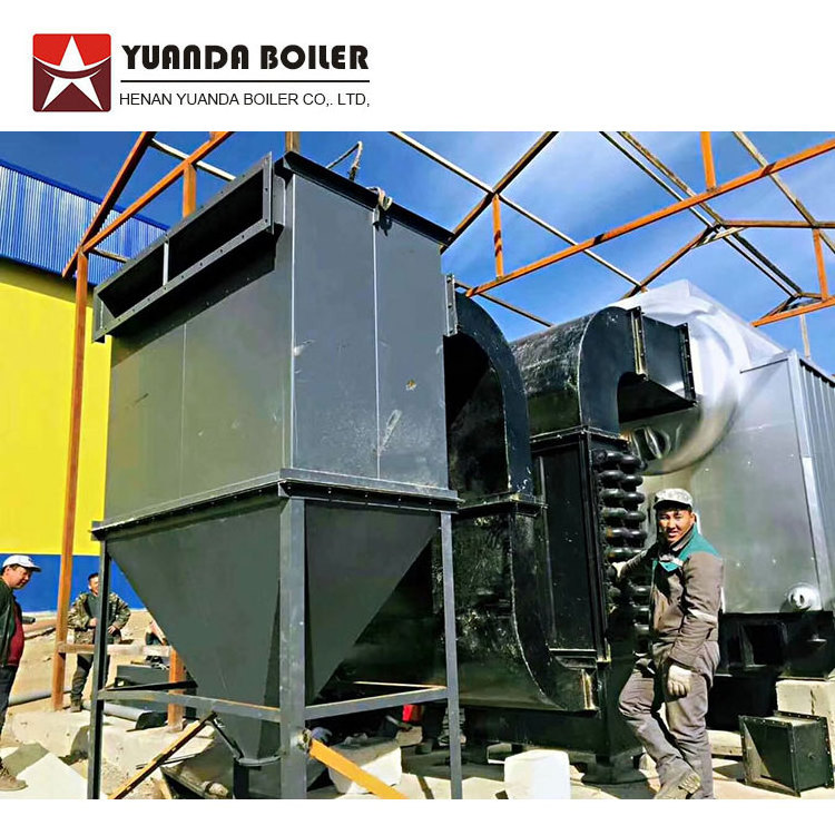 DZH 2 Ton Per Hour Wood Waste Corn Cob Steam Boiler Machine Price