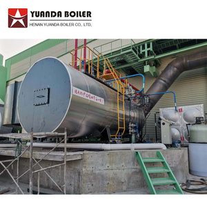 Waste heat recovery exhaust gas steam boiler