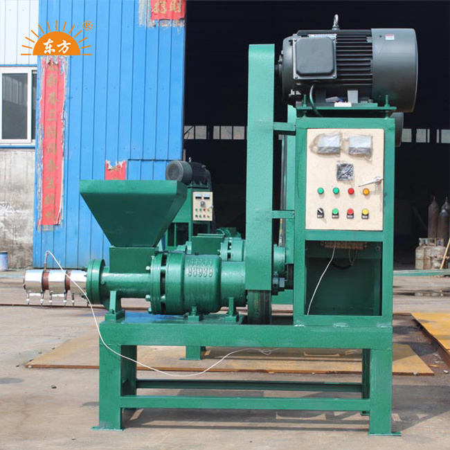 Sugarcane firewood sawdust rice husk charcoal briquette press charcoal making machine factory price