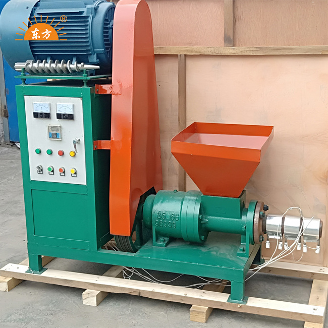 Sugarcane firewood sawdust rice husk charcoal briquette press charcoal making machine factory price