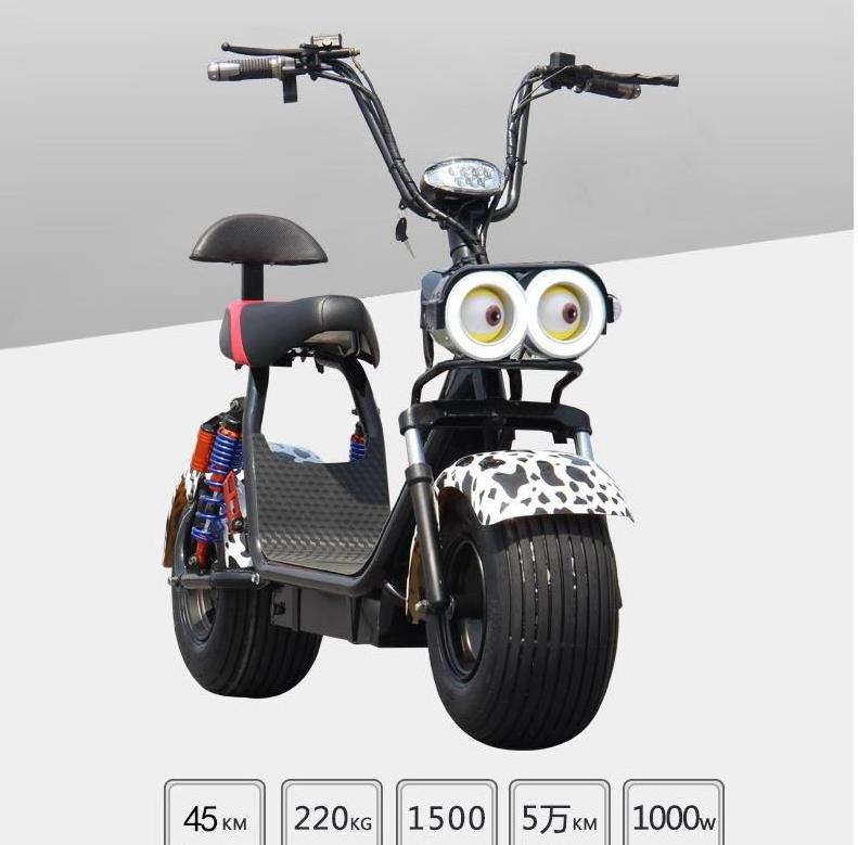 Battery car electric car scooter big wide tire electric motorcycle mini adult scooter