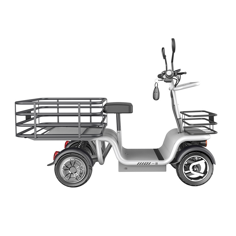 Strong power max load 400kg dual motor 4 wheel electric scooter four wheels trailer for adults