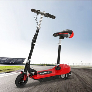 Adult Scooters Supplier Customizable Foldable Red Black High Quality Electric Scooters Mini Two-wheeled Scooters