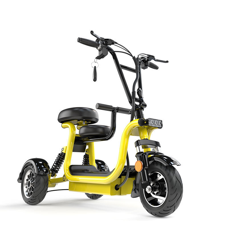 Wholesale New Sharing Portable E Bike Scooter Three Wheels Adult Electric Scooter Tricycles