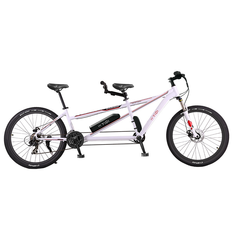 26 inch aluminous alloy two people e-bike 21 speeds 36v 350w tandem bicycle electric