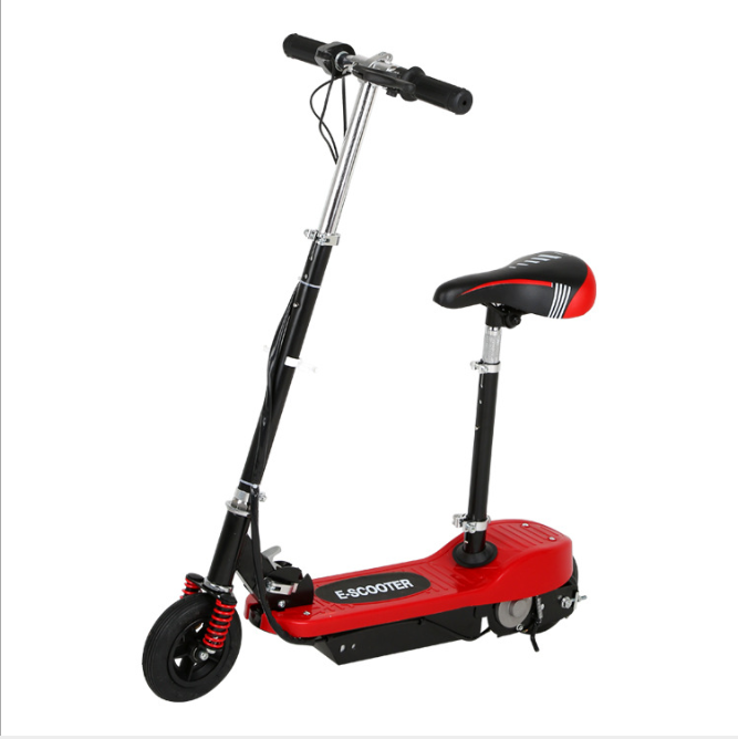 Adult Scooters Supplier Customizable Foldable Red Black High Quality Electric Scooters Mini Two-wheeled Scooters