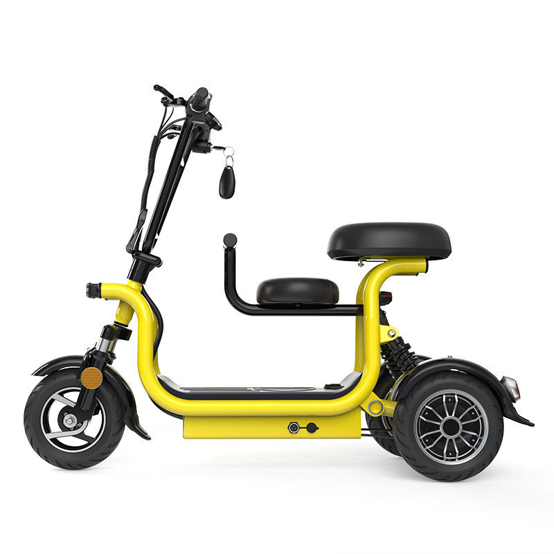 Wholesale New Sharing Portable E Bike Scooter Three Wheels Adult Electric Scooter Tricycles