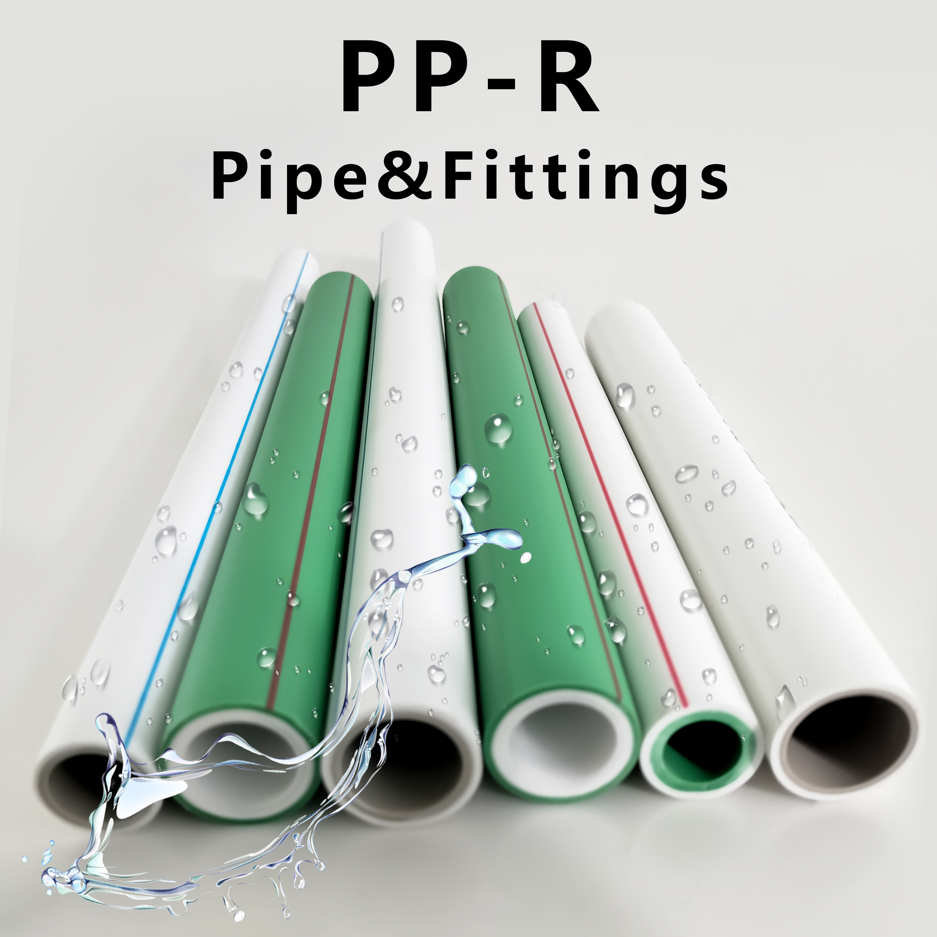 ppr pipe fittings for bathroom water supply