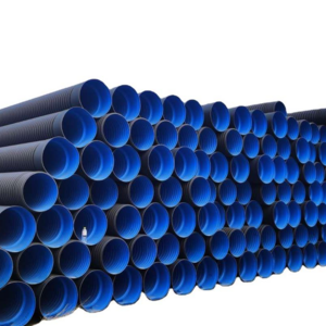 HDPE DN300/DN400/DN600/DN800 Storm Drain Hose Dual Culvert Wall Water Smooth Corrugated Pipe