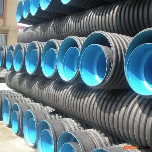 HDPE DN300/DN400/DN600/DN800 Storm Drain Hose Dual Culvert Wall Water Smooth Corrugated Pipe